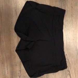 Black lululemon speed shorts